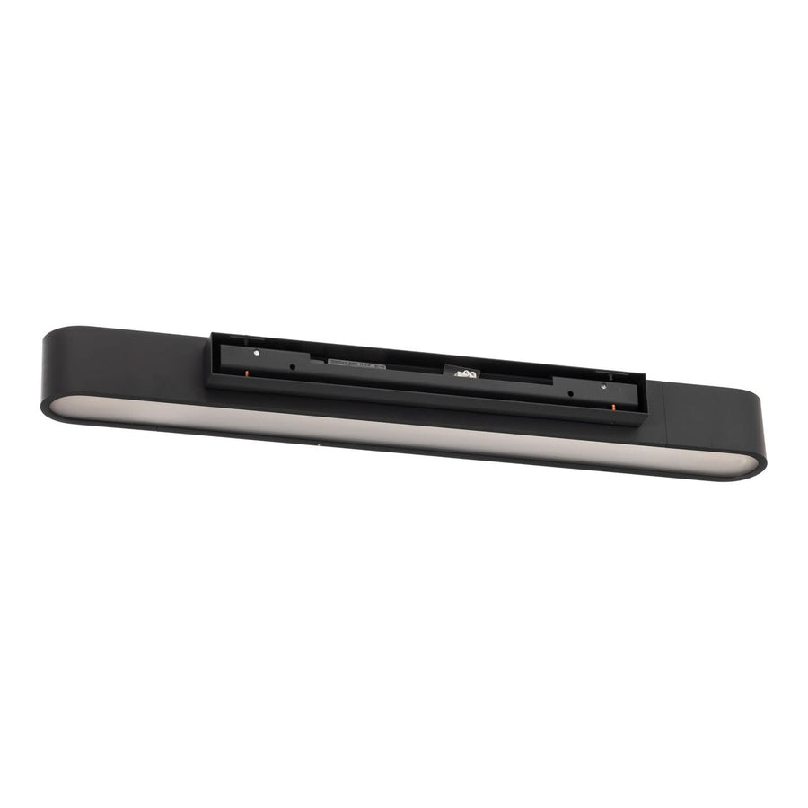 Applique murale Soft en aluminium, graphite, hauteur 6 cm, 3000 K, 11 W