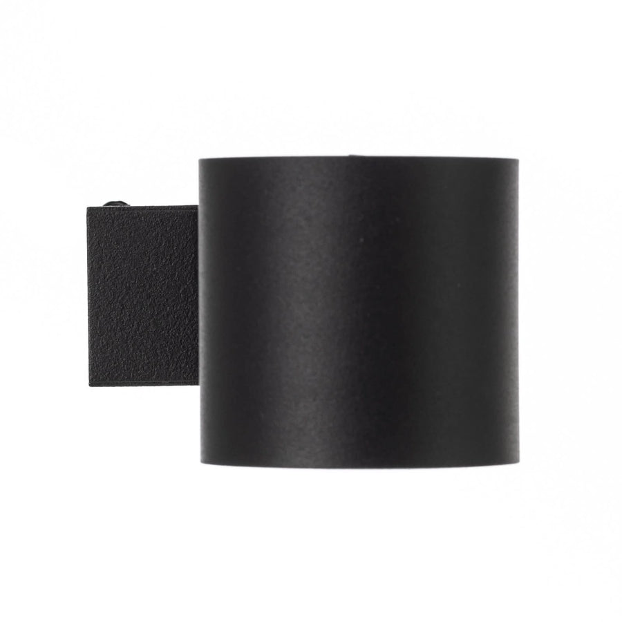 Applique murale Soft en aluminium, graphite, hauteur 6 cm, 3000 K, 16 W