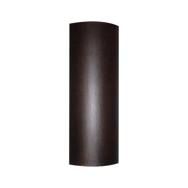 Applique murale Capsula en laiton, rouille et noir, 2 lumières, hauteur 18 cm