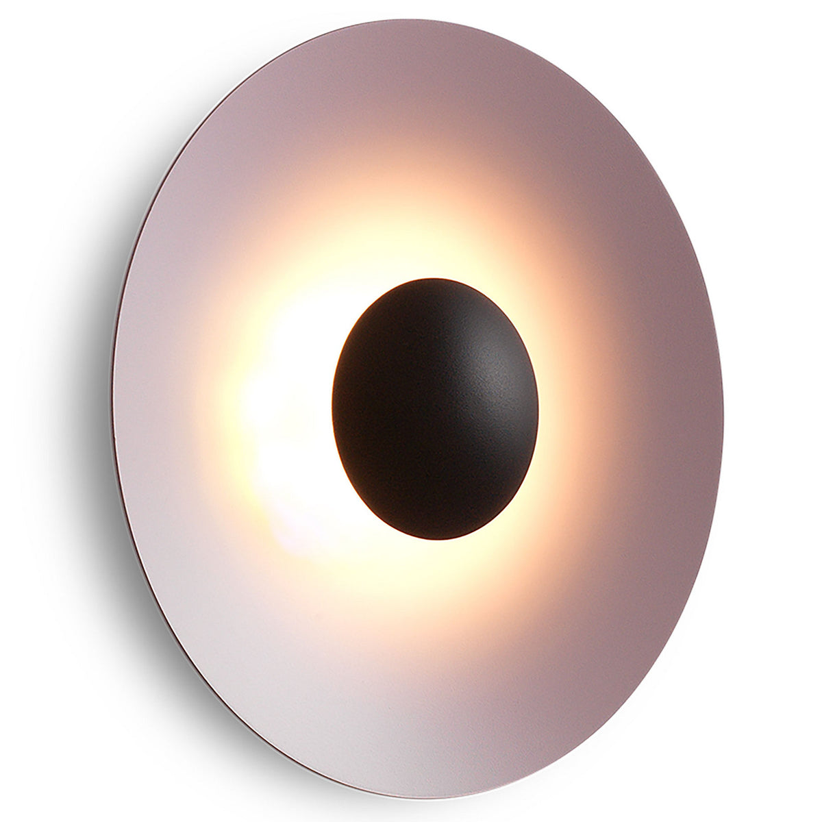 Applique murale LED Ginger 42C 42 en aluminium, violet, Ø 42 cm