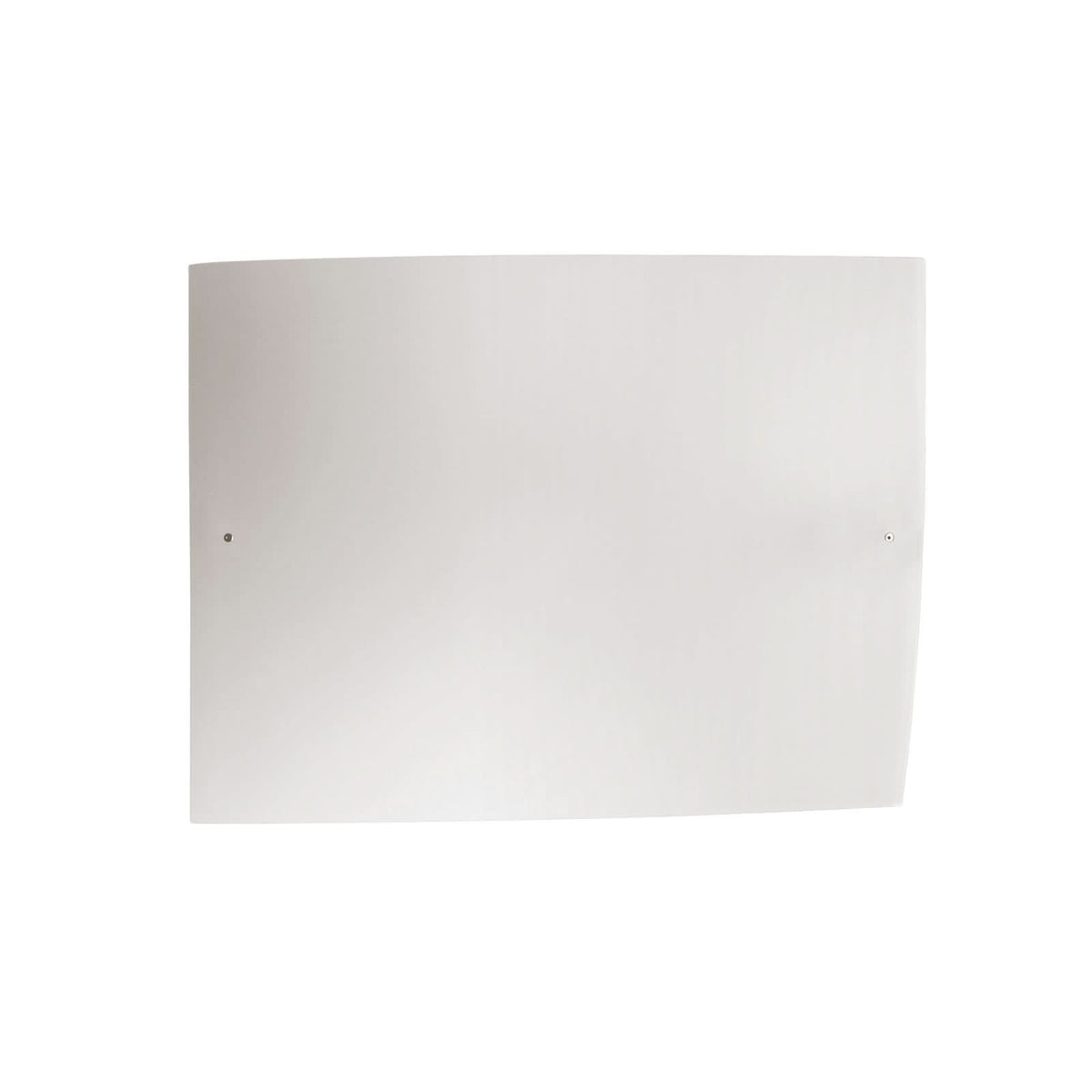 Applique murale Folio en verre, blanc, hauteur 38 cm
