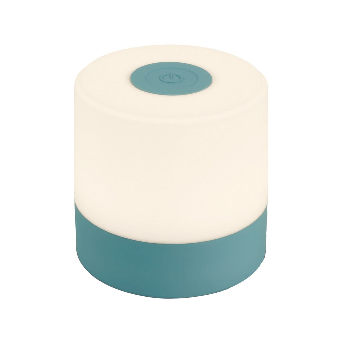 Lampe à poser d'extérieur LED rechargeable Smal, bleu et blanc, Ø 7 cm, IP44