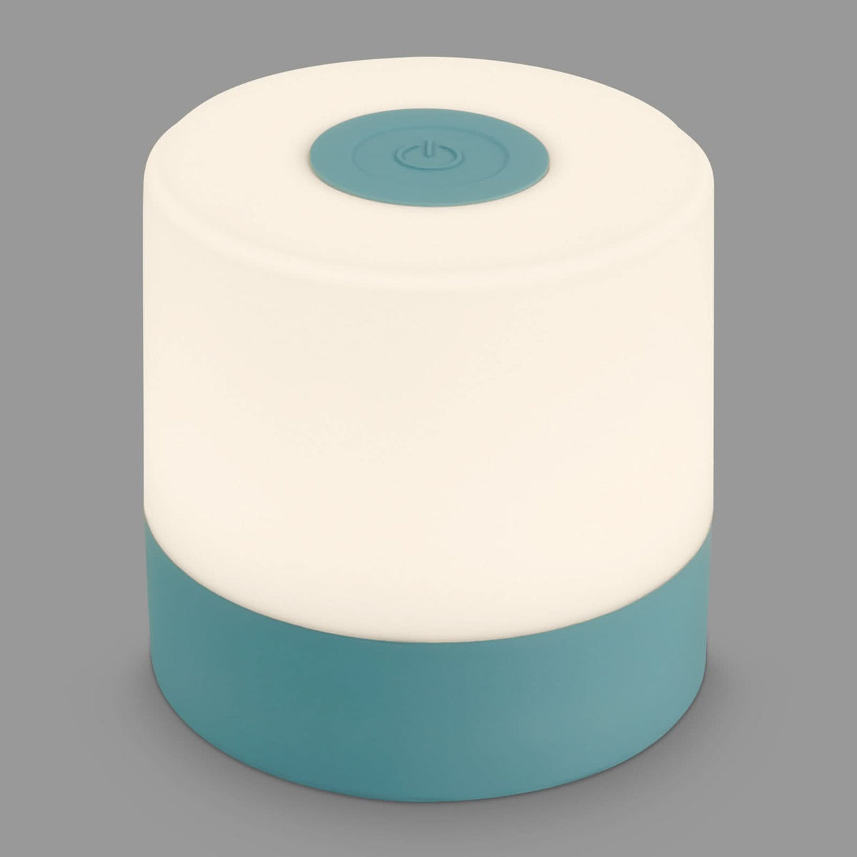 Lampe à poser d'extérieur LED rechargeable Smal, bleu et blanc, Ø 7 cm, IP44