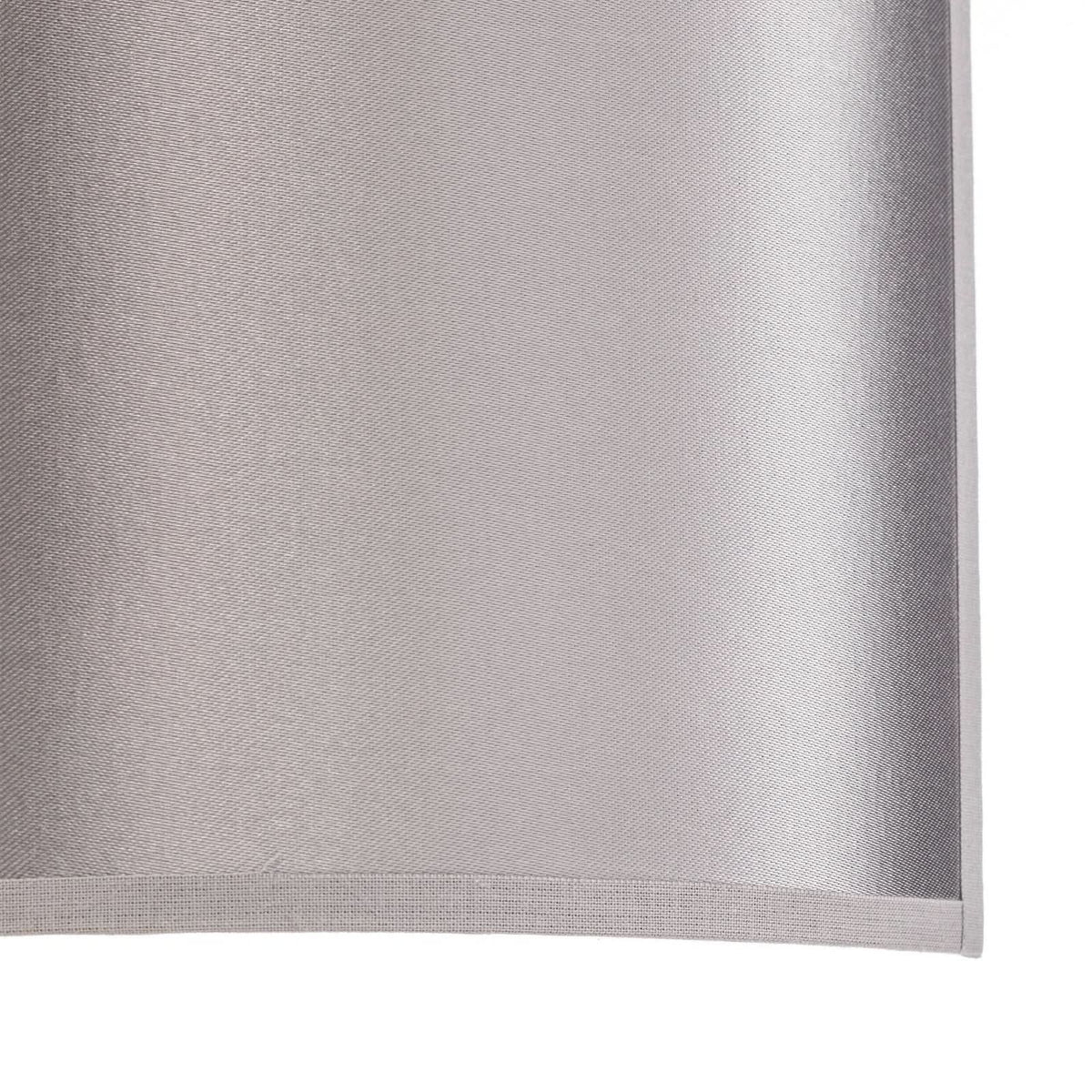 Applique murale Satin en tissu, argenté et doré, hauteur 24 cm