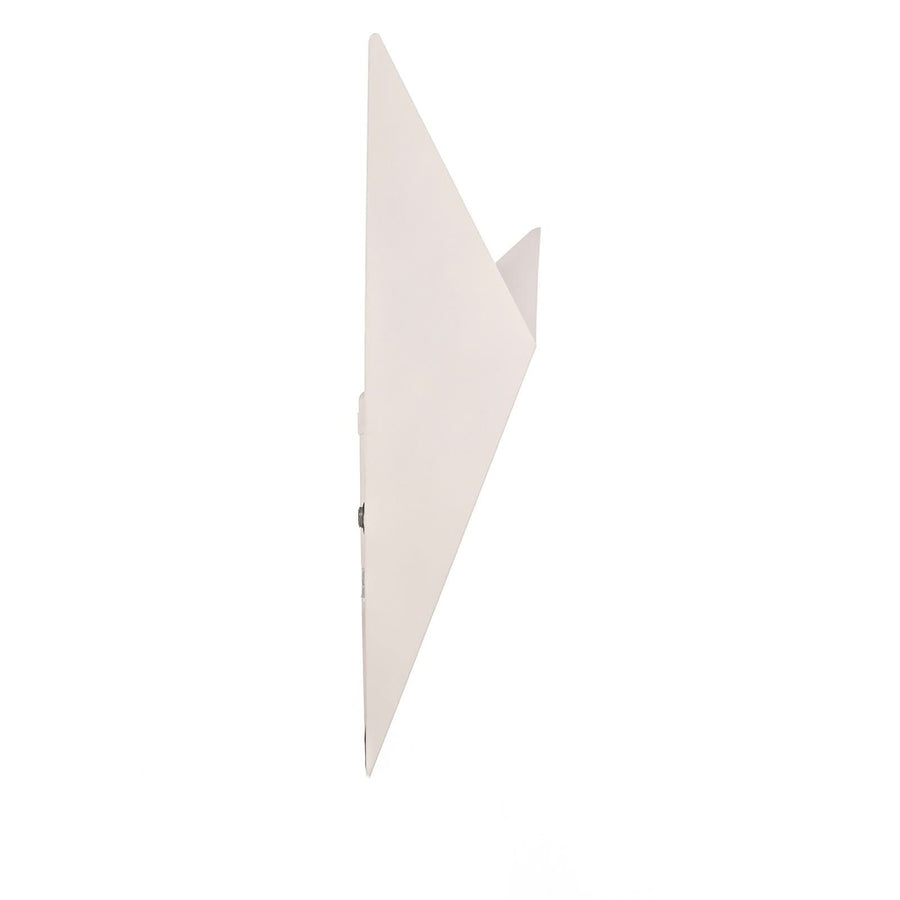 Applique murale Lèche-mur Bird 3202 en métal, blanc, hauteur 34 cm