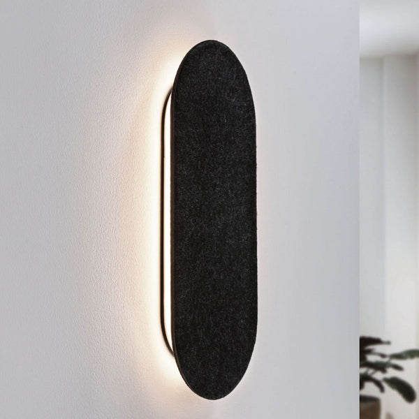 Applique murale LED Tulga, anthracite, hauteur 20 cm