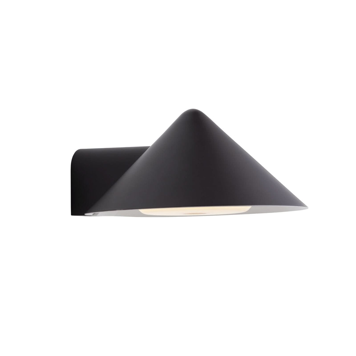 Applique murale rechargeable Grasp, noir mat, hauteur 7,1 cm