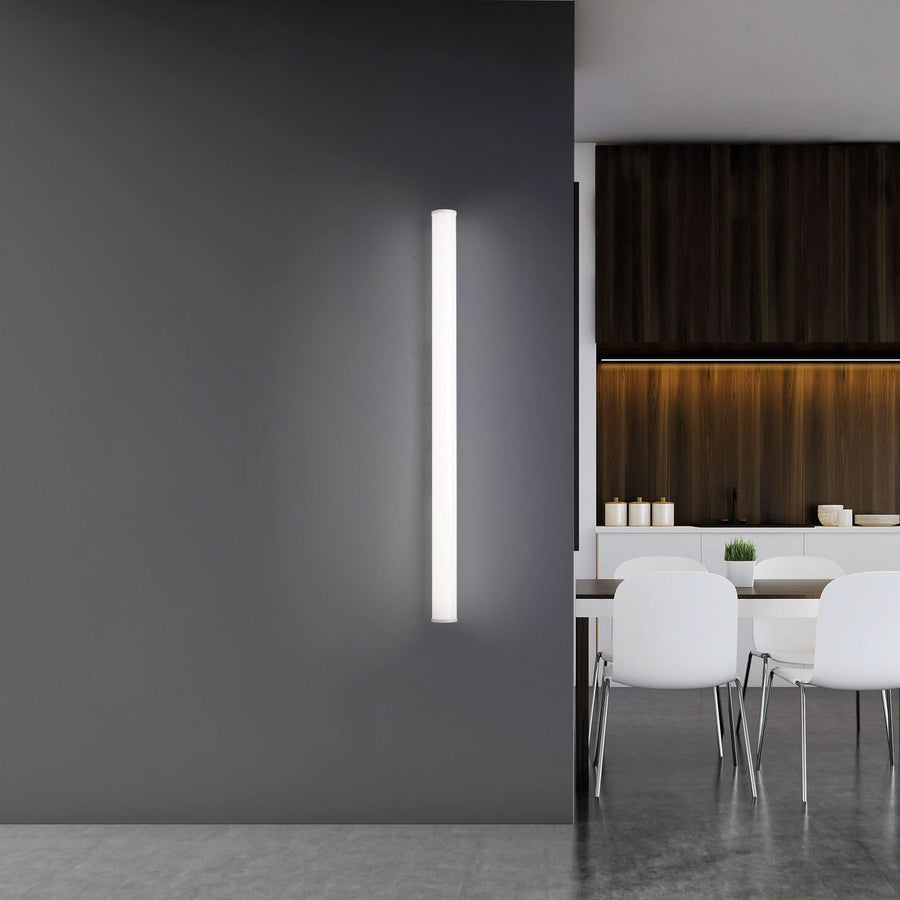 Applique murale LED Pirgos, blanc, hauteur 6 cm, 3000 K, 19,2 W
