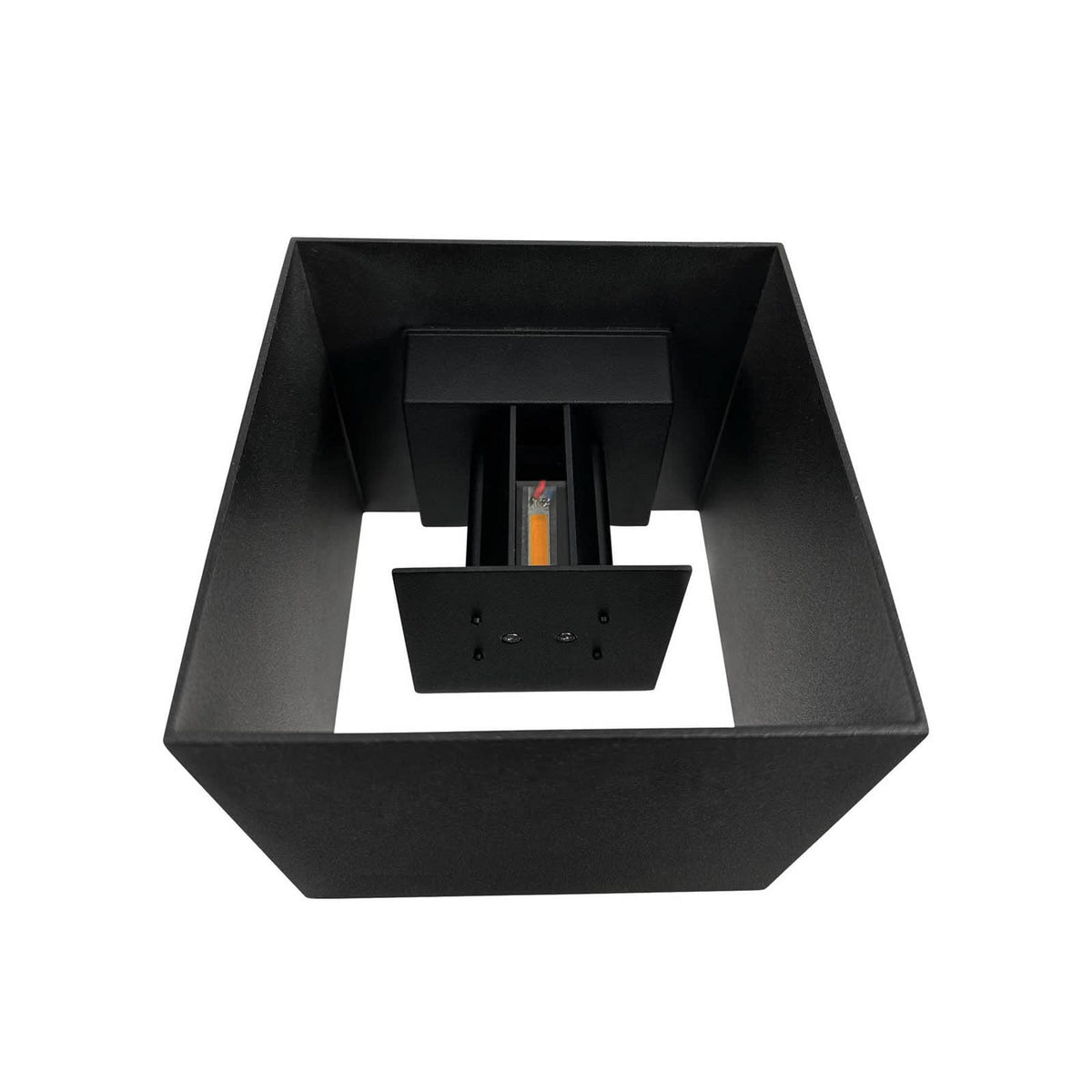 Applique d'extérieur LED Venus en aluminium, noir, 2 lumières, hauteur 15 cm, IP54