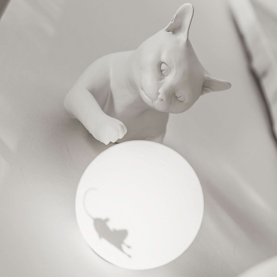 Applique murale Maoo en verre, blanc et blanc satiné, Ø 12 cm