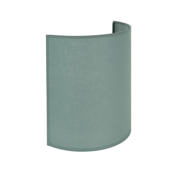 Applique murale Céline en tissu, vert structuré, hauteur 24 cm