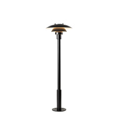 Borne lumineuse d'extérieur PH 3-2 1/2, noir, Ø 28,3 cm, IP44