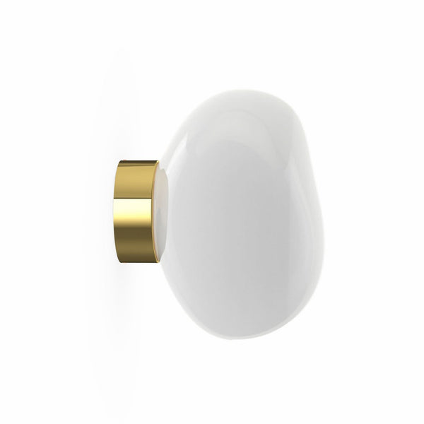 Applique murale LED Melt, doré, Ø 29 cm
