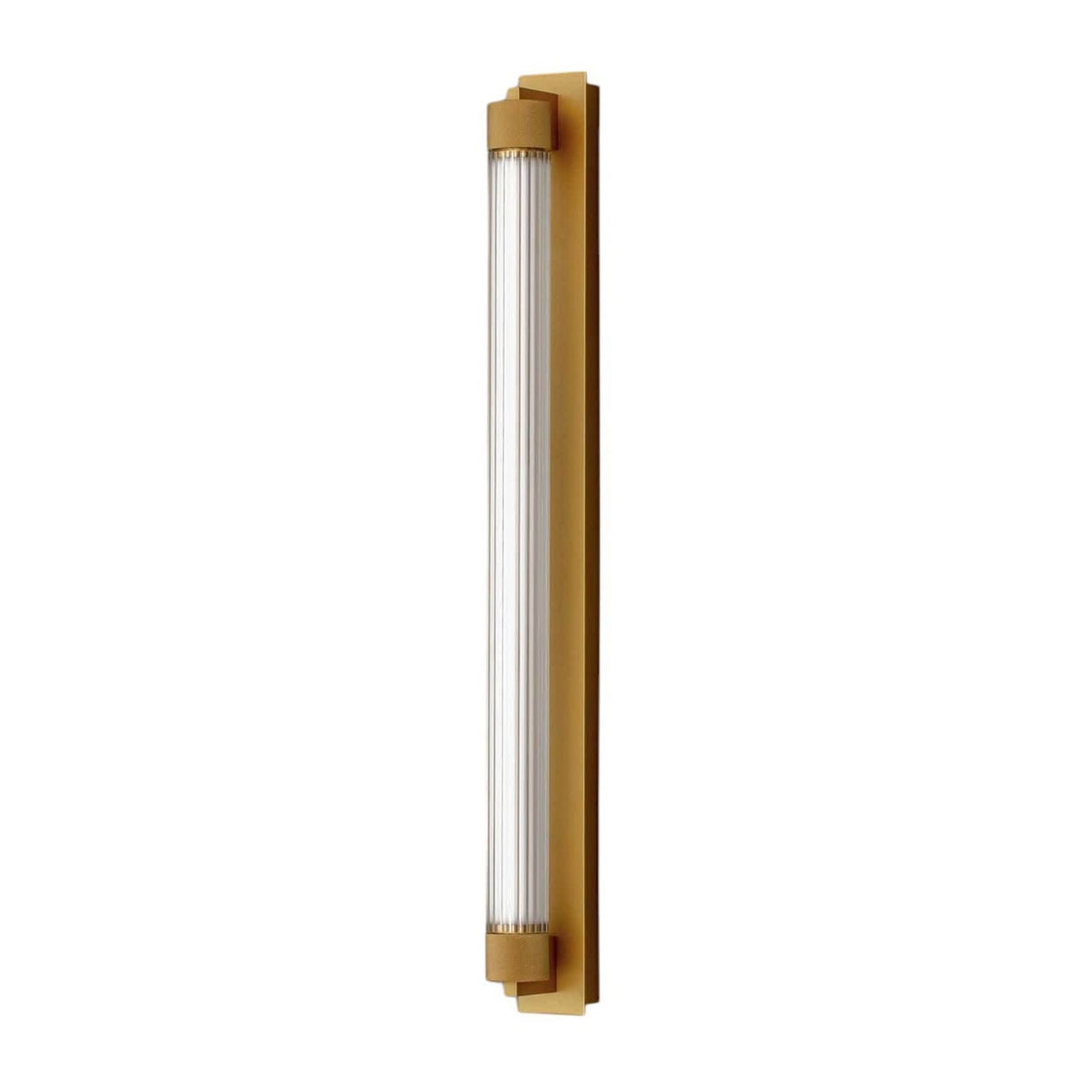 Applique murale LED Charmer en verre, marron, IP44