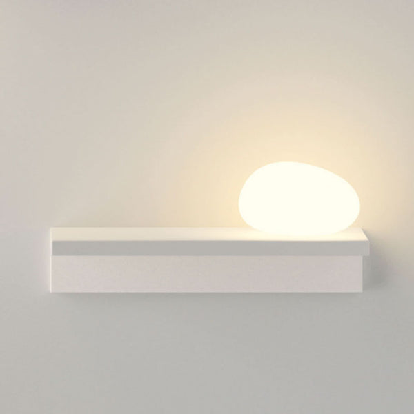Applique murale LED Suite, blanc mat, hauteur 14 cm