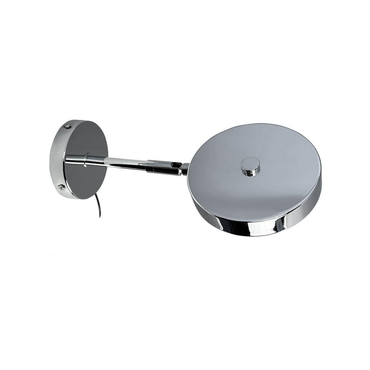 Applique murale LED Starlight en métal, chromé, Ø 14 cm