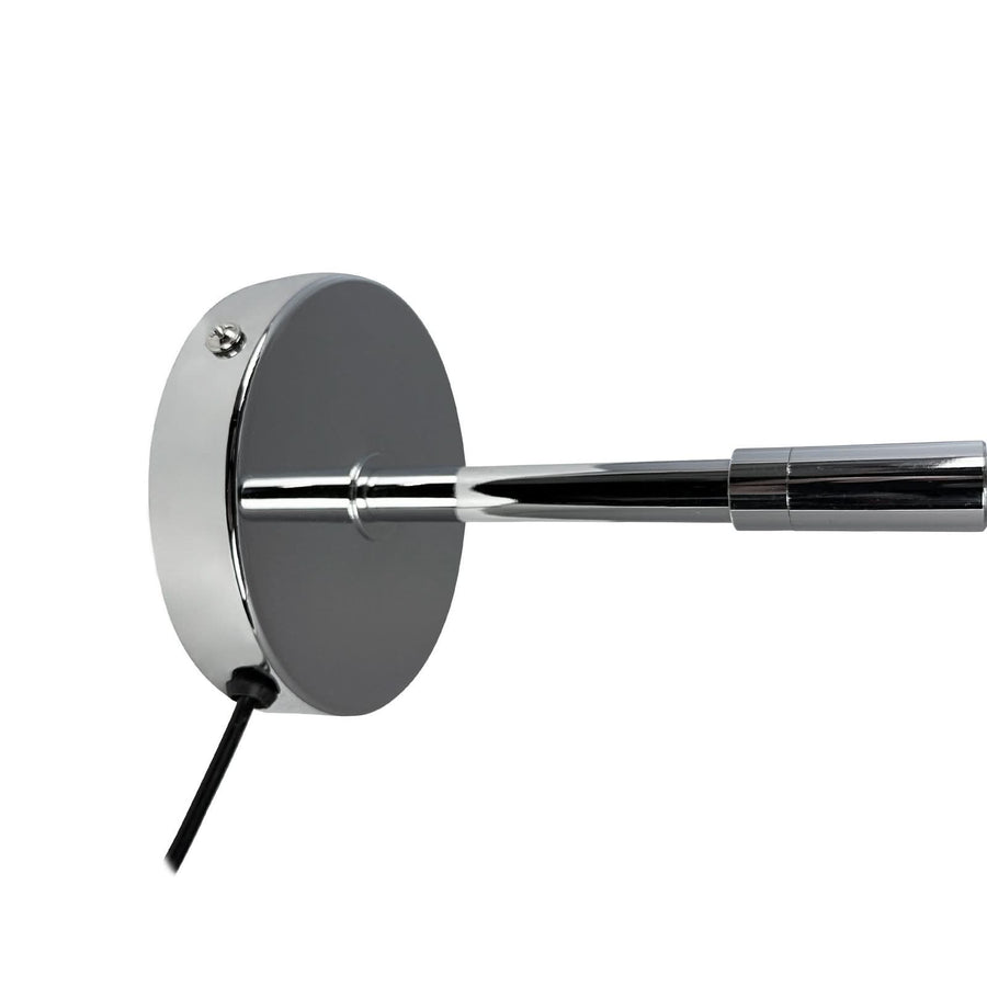 Applique murale LED Starlight en métal, chromé, Ø 14 cm