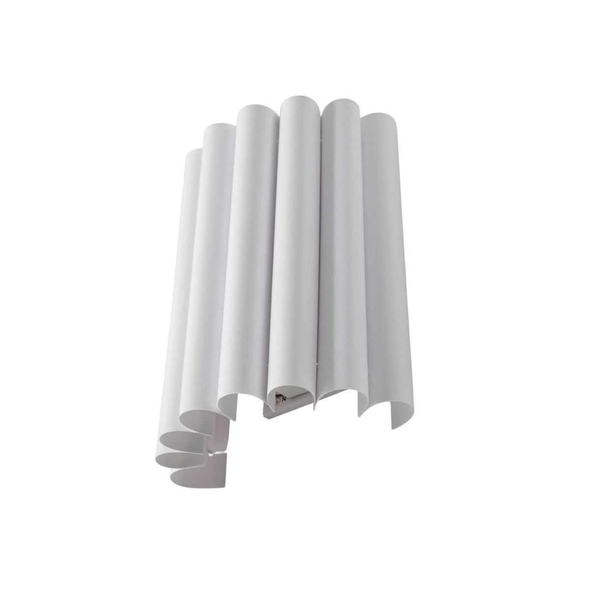 Applique murale Aria, blanc, hauteur 30 cm