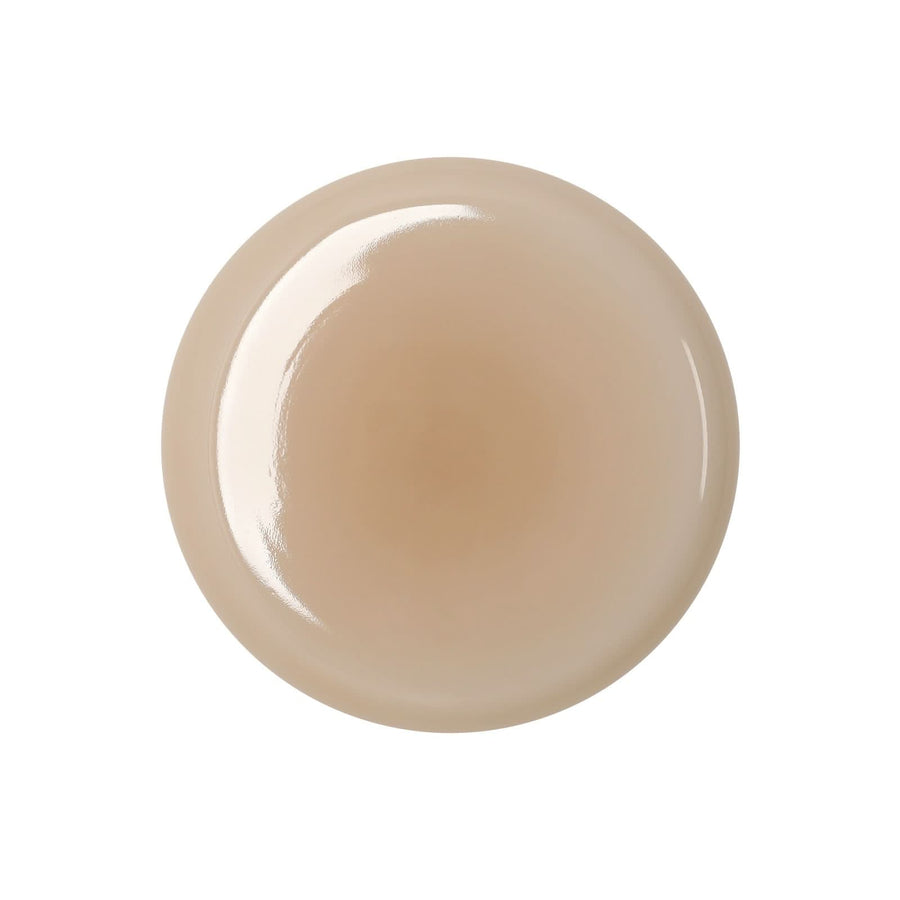 Applique murale BonBon en verre, beige, Ø 16 cm