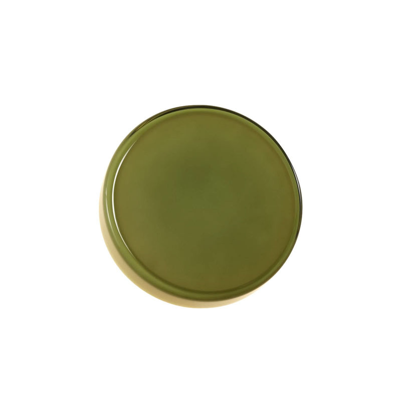 Applique murale LED Caramel en verre, vert et noir, Ø 22 cm