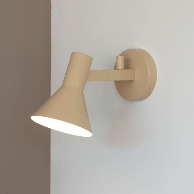 Applique murale Stavanger en métal, beige, Ø 14,5 cm