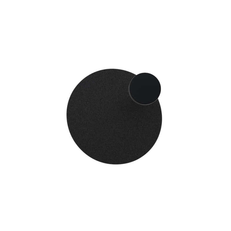 Applique murale LED Pois en acier, anthracite et noir, Ø 25 cm