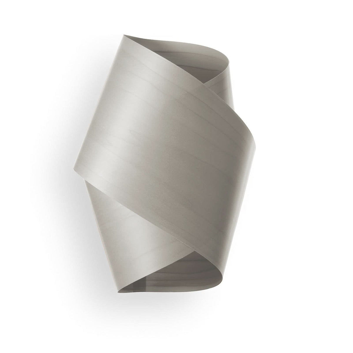 Applique murale Orbit en bois, gris, hauteur 26 cm