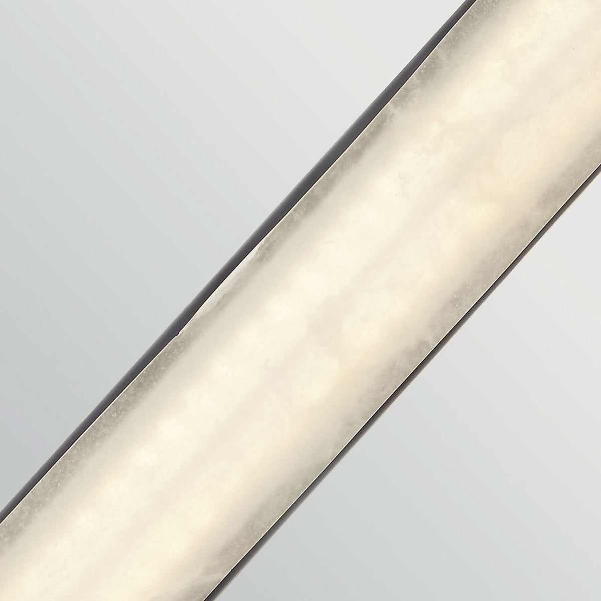 Applique murale LED Caesar en acier, bronze et crème marbré, hauteur 63,5 cm