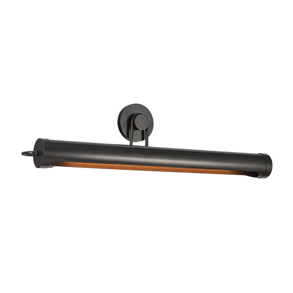 Applique murale Wynwood en acier, bronze, 2 lumières, hauteur 23,2 cm, 60 W, largeur 81,3 cm