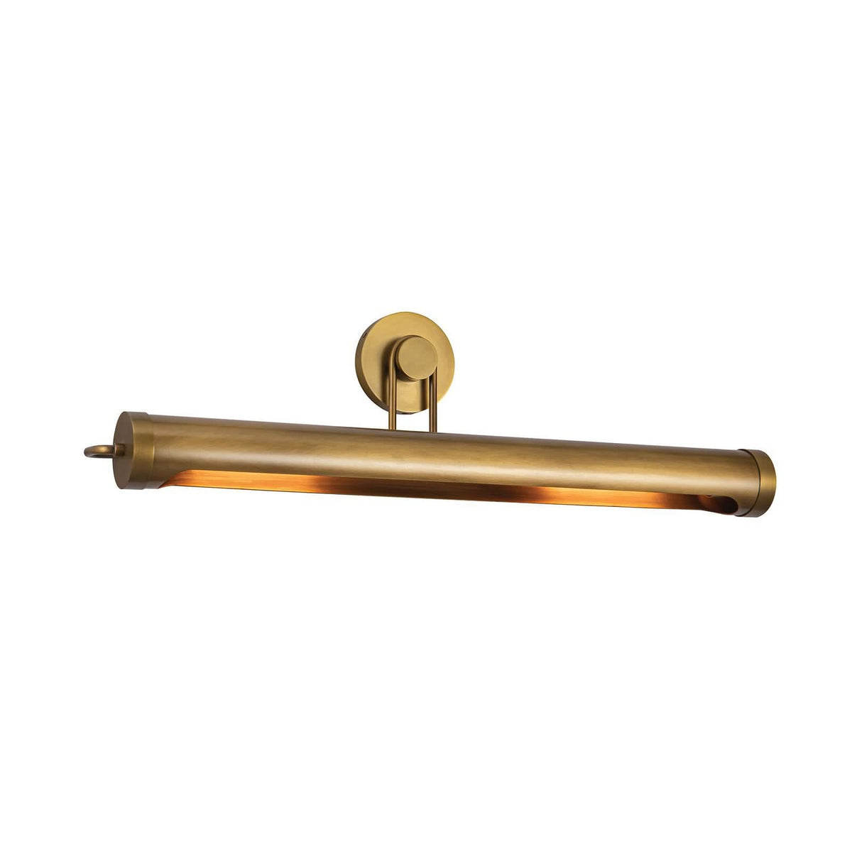 Applique murale Wynwood en acier, laiton ancien, 2 lumières, hauteur 23,2 cm, 60 W, largeur 81,3 cm