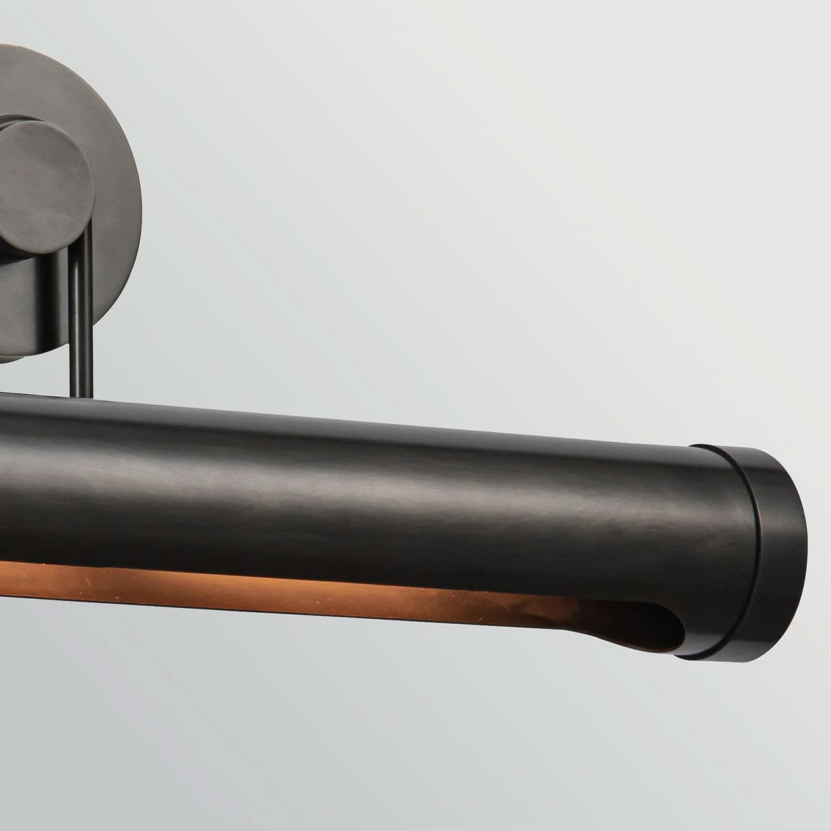 Applique murale Wynwood en acier, bronze, 2 lumières, hauteur 23,2 cm, 60 W, largeur 50,8 cm