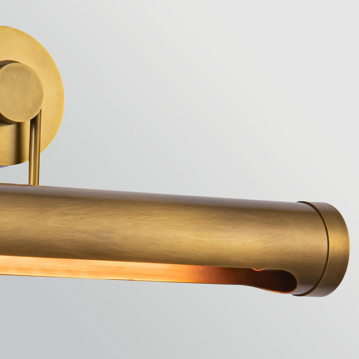 Applique murale Wynwood en acier, laiton ancien, 2 lumières, hauteur 23,2 cm, 60 W, largeur 50,8 cm