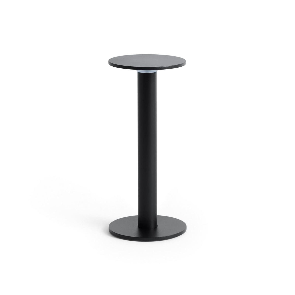 Lampe à poser d'extérieur LED rechargeable Host Portable en aluminium, anthracite, Ø 10 cm, IP44, 2700 K, 2 W, hauteur 22 cm