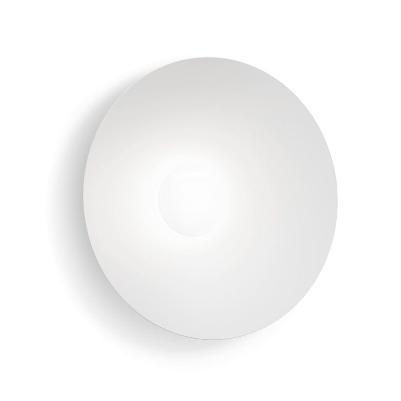 Applique murale LED Clea 2.0 en aluminium, blanc mat, Ø 50 cm