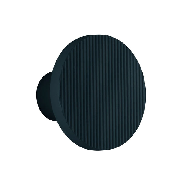 Applique murale LED Arid A/01 en aluminium, bleu, Ø 14 cm, IP44
