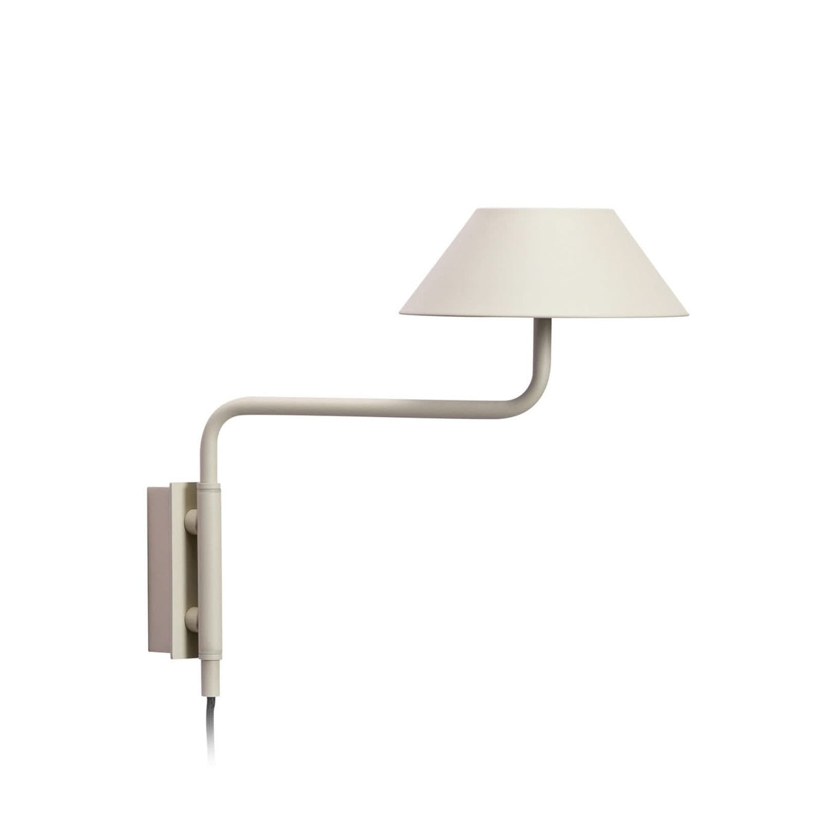 Applique murale LED Cover en métal, sable, hauteur 25 cm