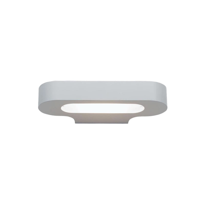 Applique murale LED Talo 21 en aluminium, blanc, hauteur 4,2 cm