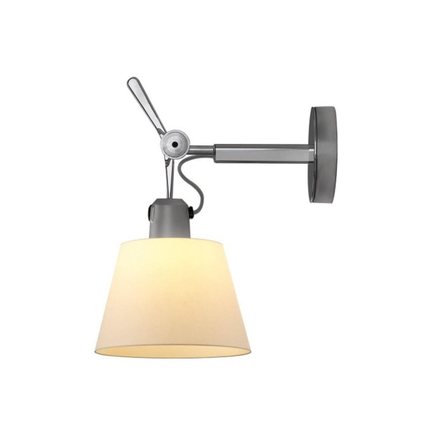 Applique murale Tolomeo 18 Diffusore en papier, crème, hauteur 32,6 cm