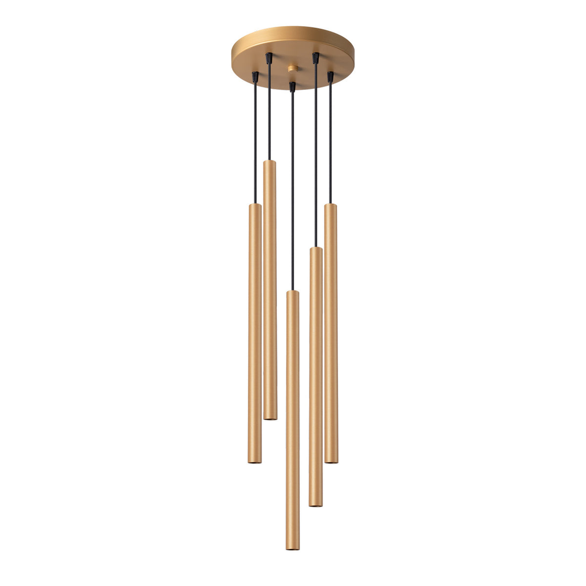 Lampe pendante PASTELO 5P Doré
