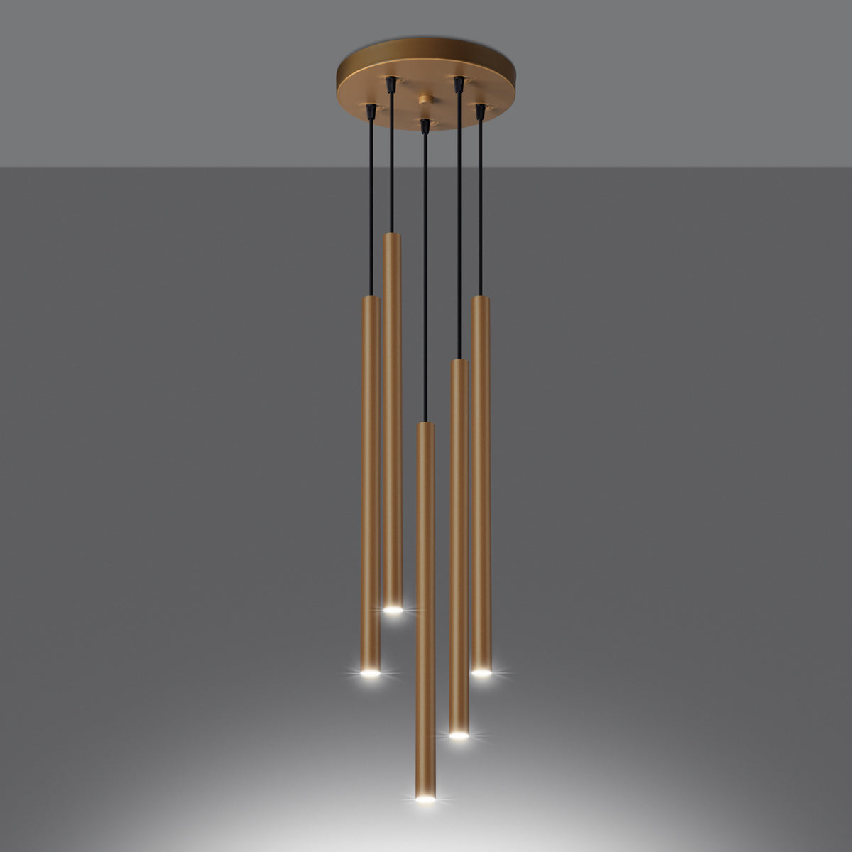 Lampe pendante PASTELO 5P