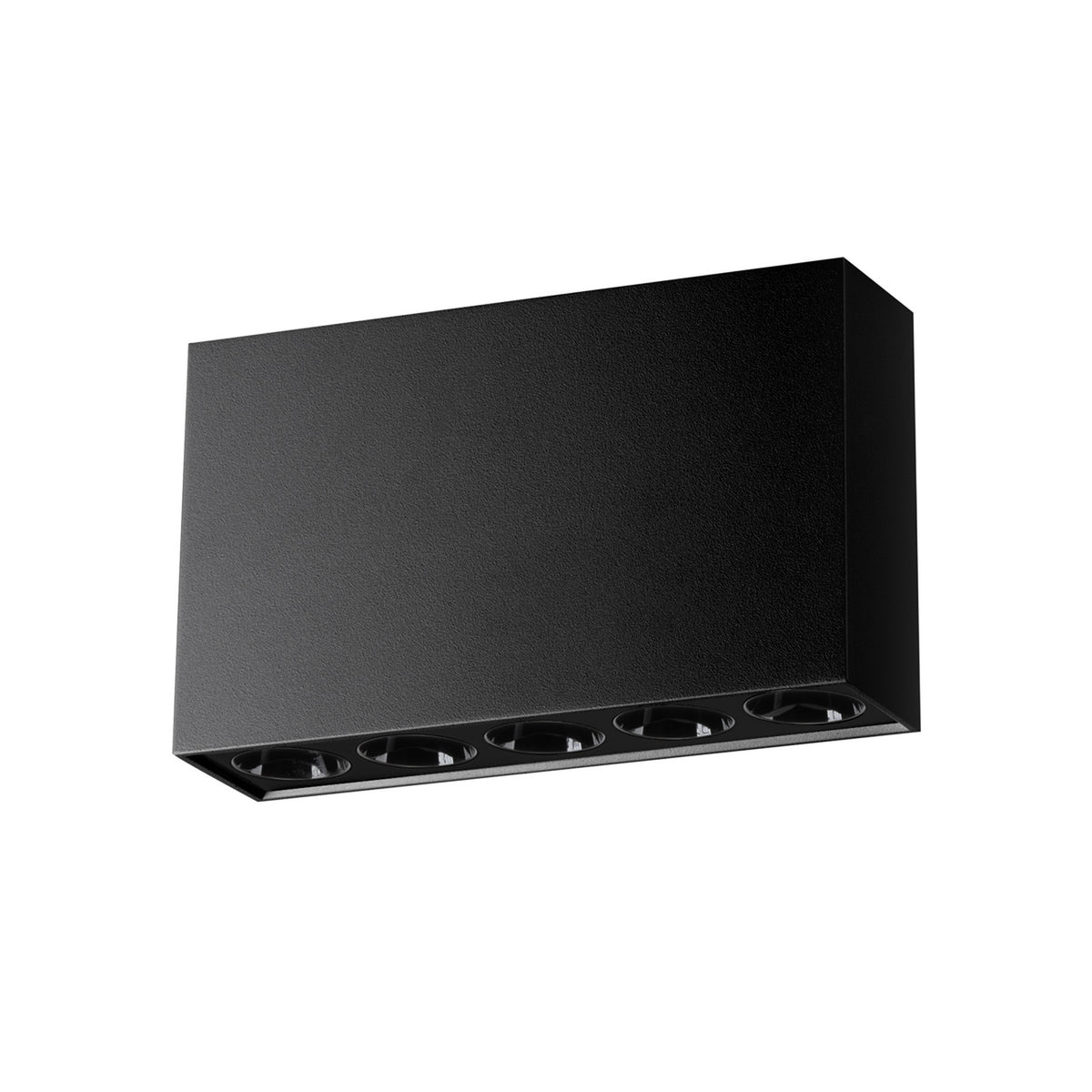Plafonnier SOLE noir LED