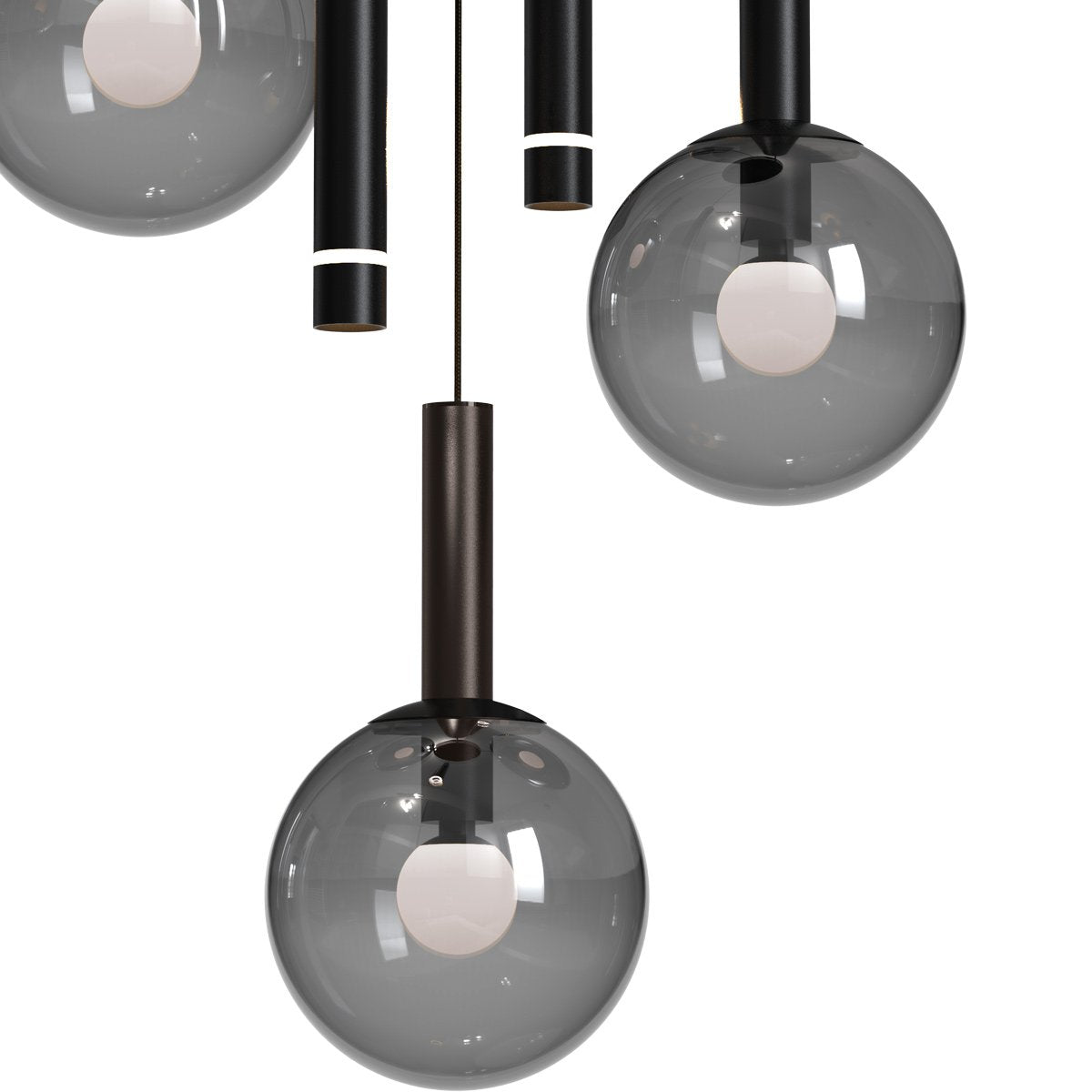 Suspension luminaire Volari noir