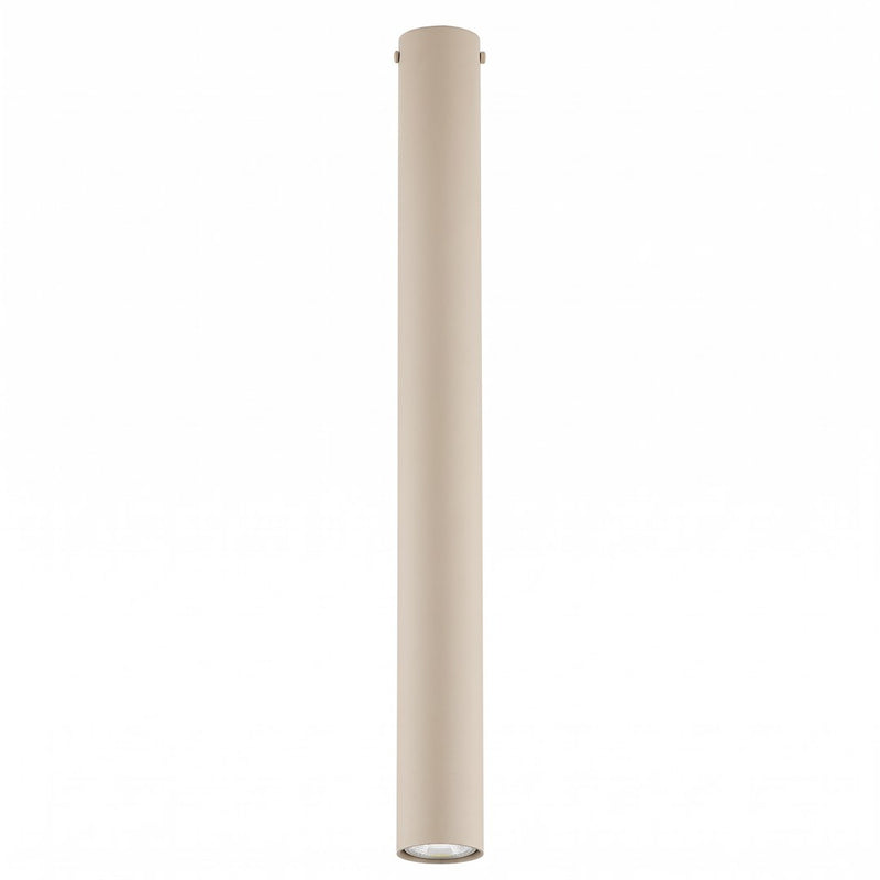 Plafonnier Tecno beige, P 60 cm