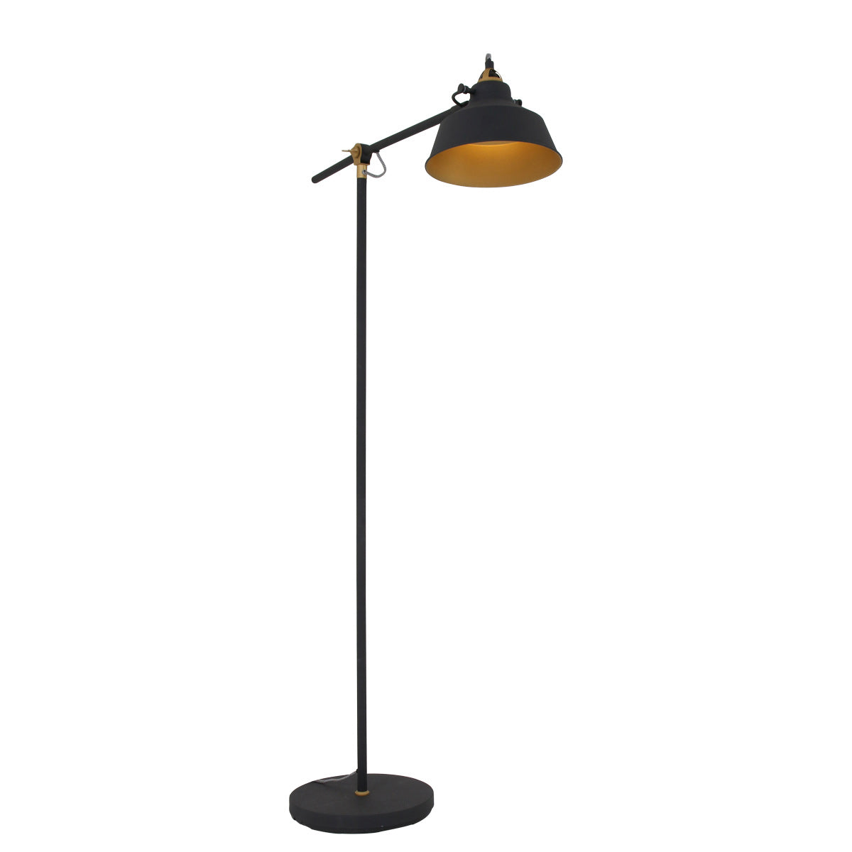 Lampadaire boule doré | Noctis