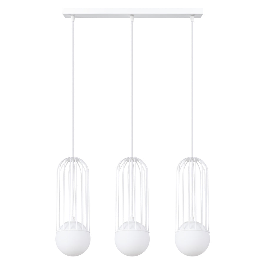 Lampe suspendue BRINA 3L Blanc