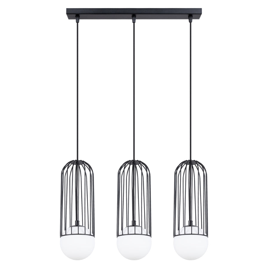 Lampe suspendue BRINA 3L Noir