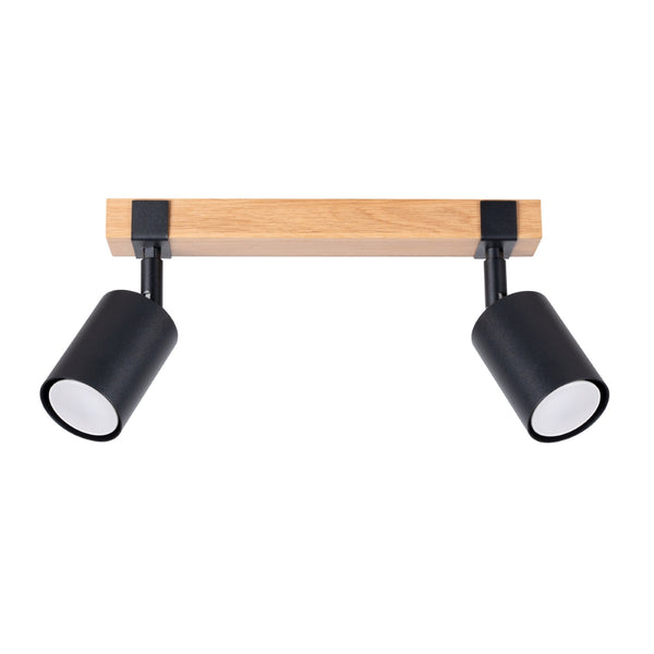 Plafonnier FAGER 2 noir