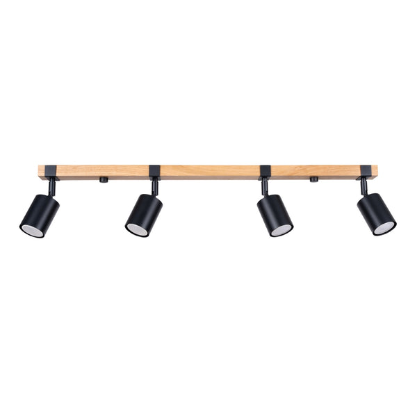 Plafonnier FAGER 4L noir