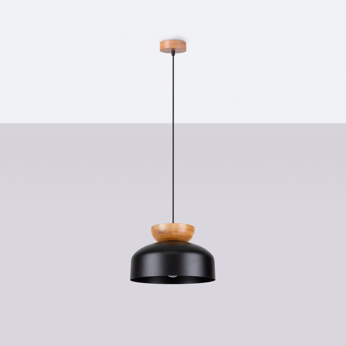 Lampe suspendue MARION noir