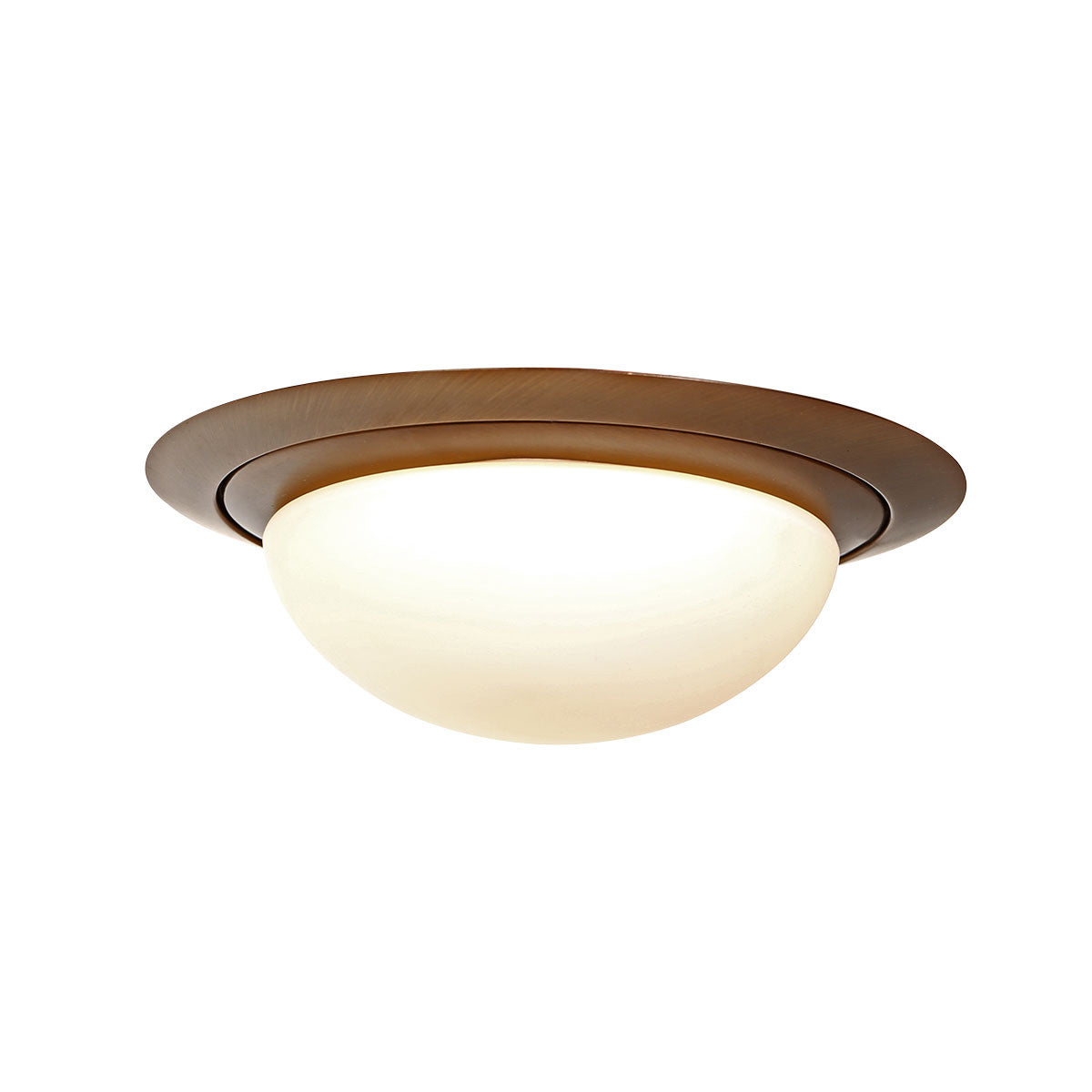 Plafonnier Ikaro 1365BR Bronze Ø24 cm dimmable en 4 étapes
